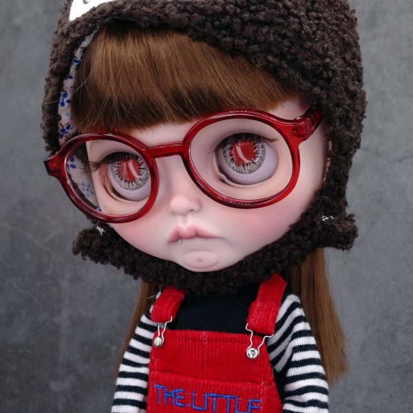 Maddie, muñeca Blythe custom vampiro, de estilo infantil actual