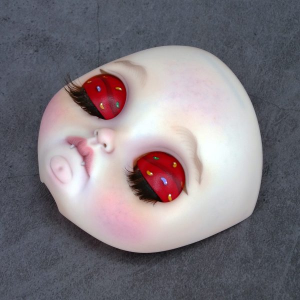Maddie, muñeca Blythe custom vampiro, de estilo infantil actual