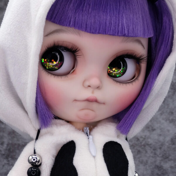 Purple-custom-blythe-halloween